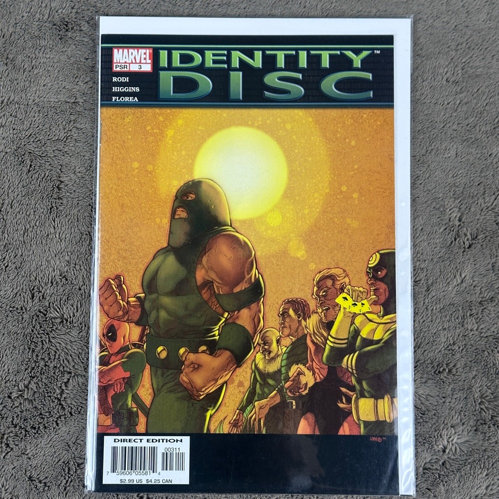 Marvel Identity Disc‎ 3 Deadpool Juggernaut Bullseye Greg Land Cover 2004 Comic